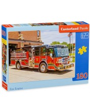 Puzzle Castorland od 180 dijelova - Vatrogasni kamion