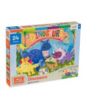 Dječja slagalica Master Pieces od 24 dijela - Dinosauri -1