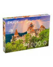 Slagalica Enjoy od 1000 dijelova - Dvorac Bran, Rumunjska -1