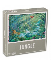 Slagalica s 3D efektom Cloudberries od 500 dijelova - Džungla -1