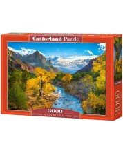 Slagalica Castorland od 3000 dijelova - Jesen u Nacionalnom parku Zion, SAD -1