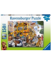 Puzzle Ravensburger od 150 XXL dijelova - Kućni ljubimci u školi