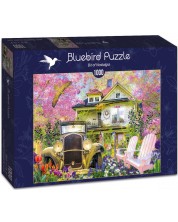 Puzzle Bluebird od 1000 dijelova - U dvorištu