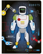 Mapa s elastičnom trakom Derform - Robot, А4