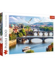 Puzzle Trefl od 500 dijelova -Prag, Češka 