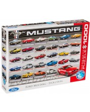 Slagalica Eurographics od 1000 dijelova – Razvoj automobila Ford Mustang