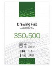 Blok za skiciranje Drasca Drawing Pad - 20 listova, 35 х 50 cm