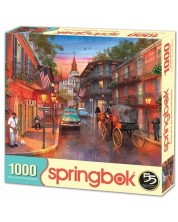Slagalica Springbok od 1000 dijelova - Ulica Burbon  -1
