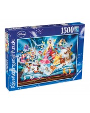 Slagalica Ravensburger od 1500 dijelova - Disneyjeva knjiga