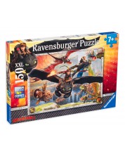 Slagalica Ravensburger od 150 XXL dijelova - Kako izdresirati zmaja