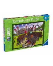 Slagalica Ravensburger od 300 XXL dijelova - Minecraft