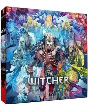 Slagalica Good Loot od 500 dijelova - The Witcher: Monster Faction