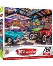 Puzzle Master Pieces od 750 dijelova - Garaža za retro automobile