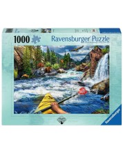 Slagalica Ravensburger od 1000 dijelova - Kayaking brzim vodama