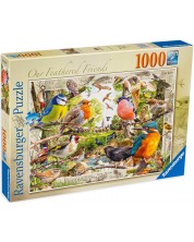 Slagalica Ravensburger od 1000 dijelova - Raj za ptice