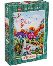 Puzzle Heye od 500 dijelova - Rajski vrt