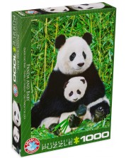 Slagalica Eurographics od 1000 dijelova – Panda i mali ?
