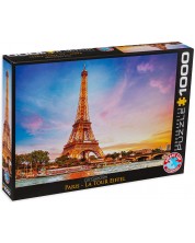 Slagalica Eurographics  od 1000 dijelova - Eiffelov toranj, Pariz