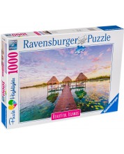 Slagalica Ravensburger od 1000 dijelova - Prekrasan otok