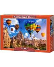 Slagalica Castorland od 2000 dijelova - Cvjetni baloni, Kapadokija ​