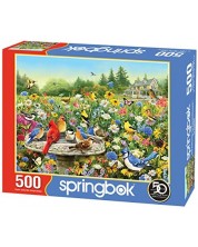 Puzzle Springbok od 500 dijelova - Ptice 