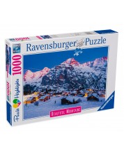Slagalica Ravensburger od 1000 dijelova - Bern Oberland, Murren