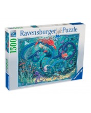 Slagalica Ravensburger od 1500 dijelova - Sirene