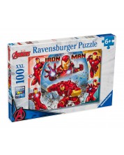 Slagalica Ravensburger od 100 XXL dijelova - Iron Man