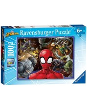 Puzzle Ravensburger od 100 XXL dijelova - Spider-Man 