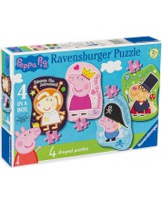 Slagalica Ravensburger 4 u 1 - Peppa Pig 2