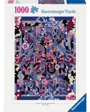 Slagalica Ravensburger od 1000 dijelova - Uključi svoj razum -1