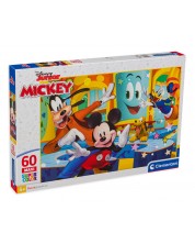 Slagalica Clementoni od 60 XXL dijelova - Mickey Mouse -1