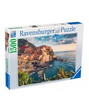 Slagalica Ravensburger od 1500 dijelova - Cinque Terre, Italija