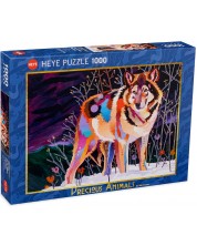 Puzzle Heye od 1000 dijelova - Vuk u šumi