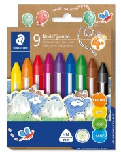 Pastele Staedtler Noris Jumbo - 9 boja