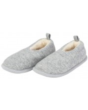 Papuče Primo Home - Notra, 100% merino vuna, sive -1