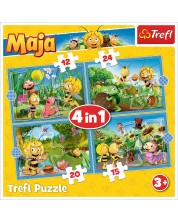 Puzzle Trefl 4 u 1  - Pčelica Maja