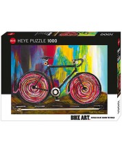 Puzzle Heye od 1000 dijelova - Art kotač