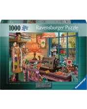 Slagalica Ravensburger od 1000 dijelova - Studio za šivanje -1