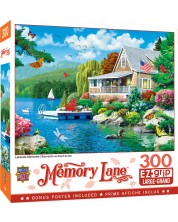 Puzzle Master Pieces od 300 XXL dijelova - Pogled na jezero