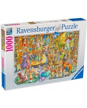 Slagalica Ravensburger od 1000 dijelova - U knjižnici