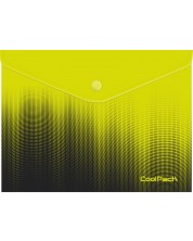 Mapa s gumbom Cool Pack - A4, Gradient Lemon -1