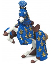 Figurica Papo The Medieval Era – Konj princa Filipa, u plavom -1