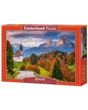 Slagalica Castorland od 2000 dijelova - Alpe, Njemačka