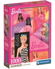 Slagalica Clementoni od 1000 dijelova - Barbie