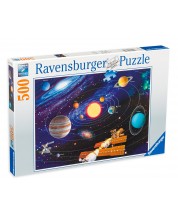 Slagalica Ravensburger od 500 dijelova - Sunčev sustav