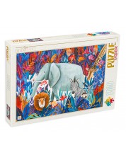 Slagalica D-Toys od 1000 dijelova  – Slon, Andrea Kürti