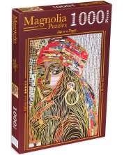 Slagalica Magnolia od 1000 dijelova - Afrička žena