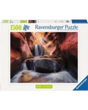 Slagalica Ravensburger od 1500 dijelova - Vodopad u Crvenom kanjonu -1