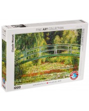 Slagalica Eurographics od 1000 dijelova – Japanski most/Lopoči, Claude Monet